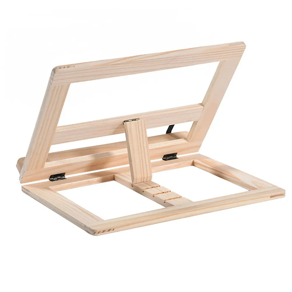 Lutrin de lecture pliable en bois – Lecture mains libres
