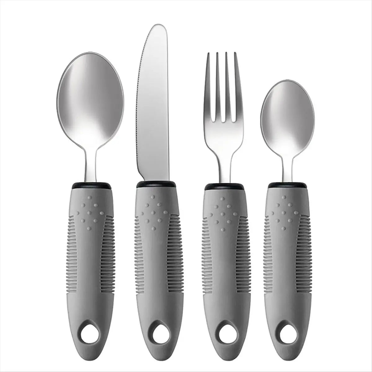 Couverts adaptés anti-tremblement (lot de 4)