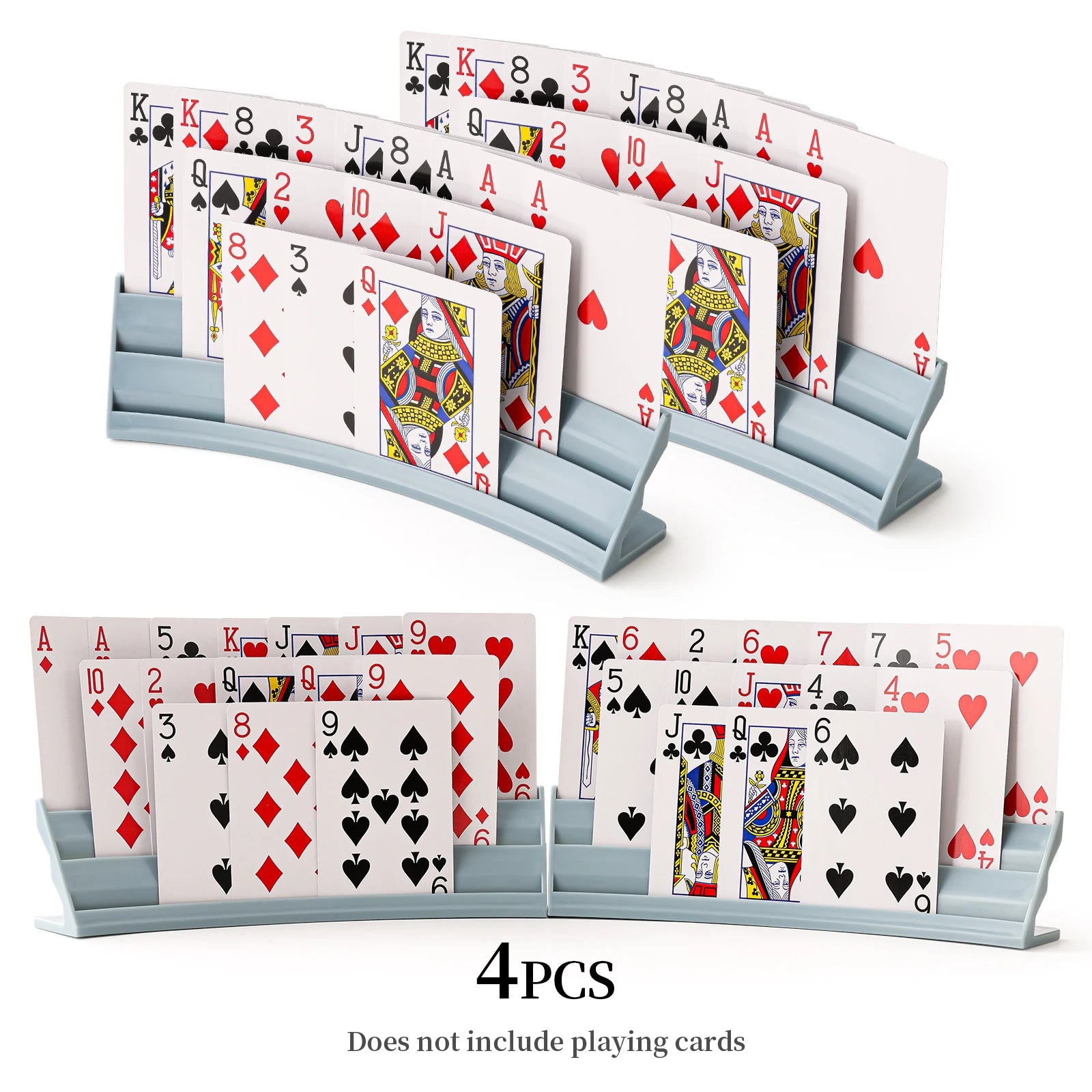 Support de cartes à jouer – Prise facile (arthrose, mains fragiles)