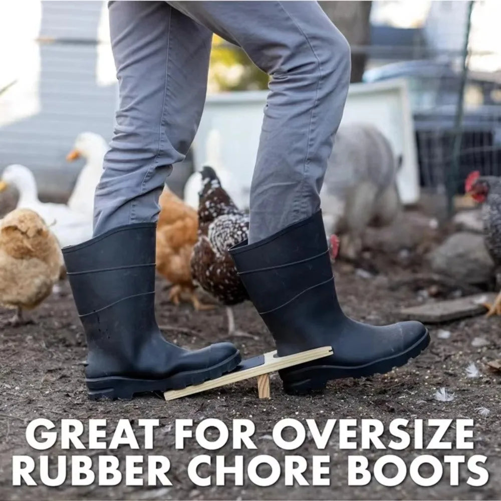 Tire-botte en bois – Retirer ses chaussures sans se baisser