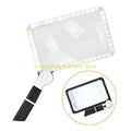 Loupe de lecture éclairante LED grand format