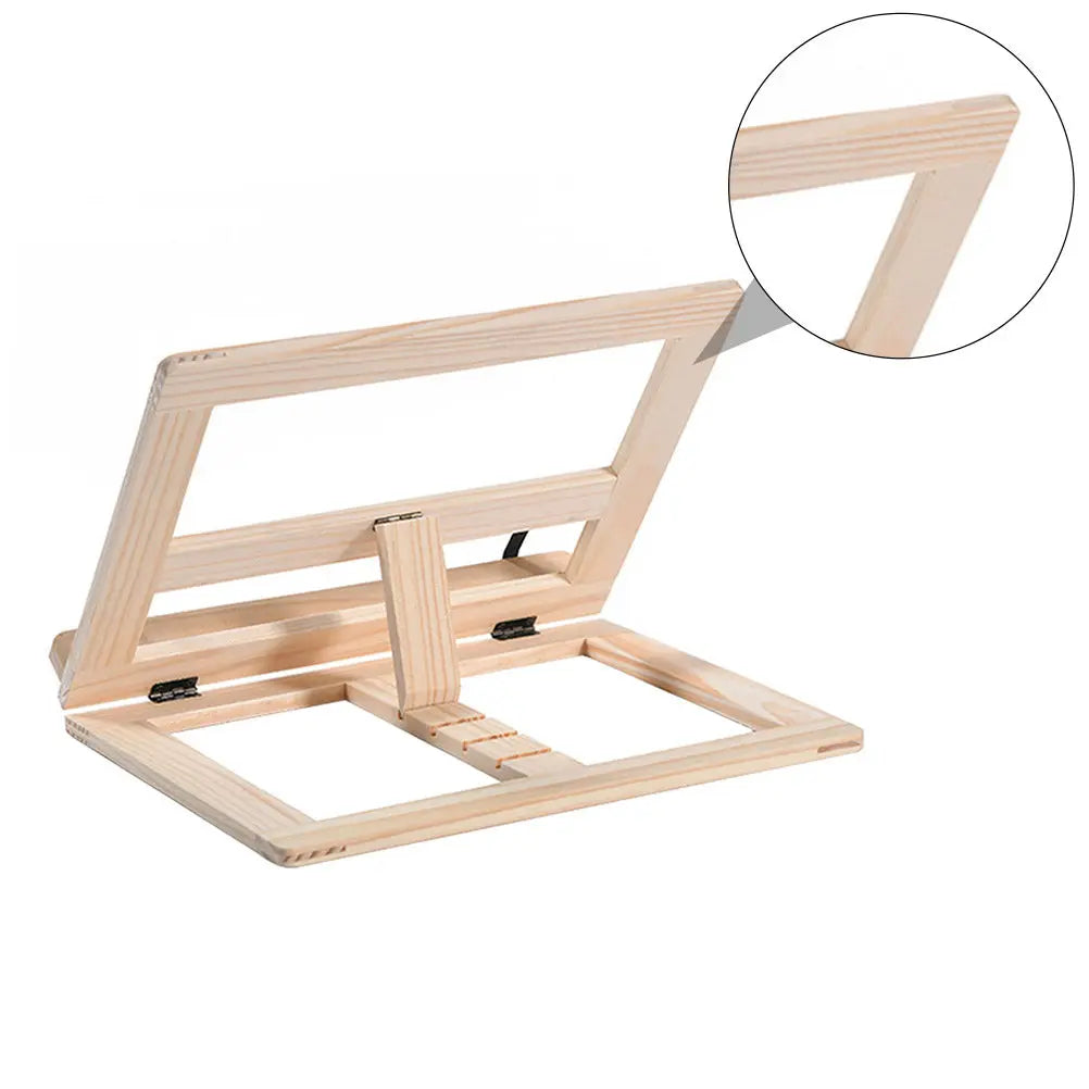 Lutrin de lecture pliable en bois – Lecture mains libres