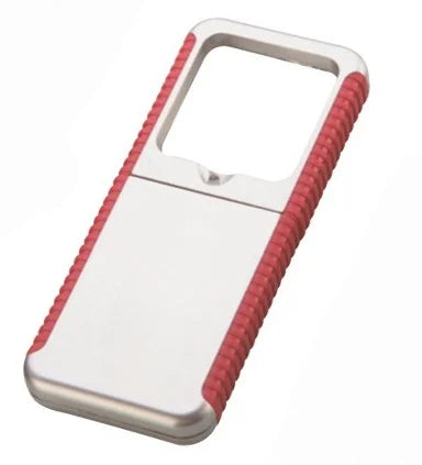 Loupe éclairante LED de poche – Lecture seniors