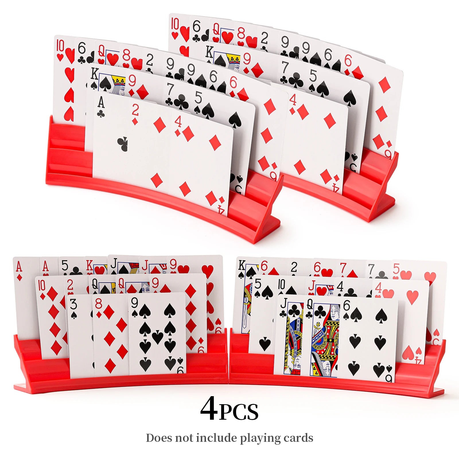 Support de cartes à jouer – Prise facile (arthrose, mains fragiles)