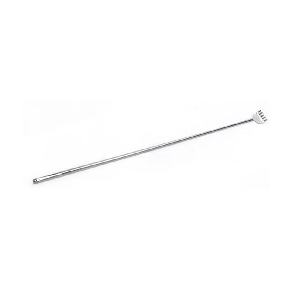 Gratte-dos télescopique en inox – Manche extensible