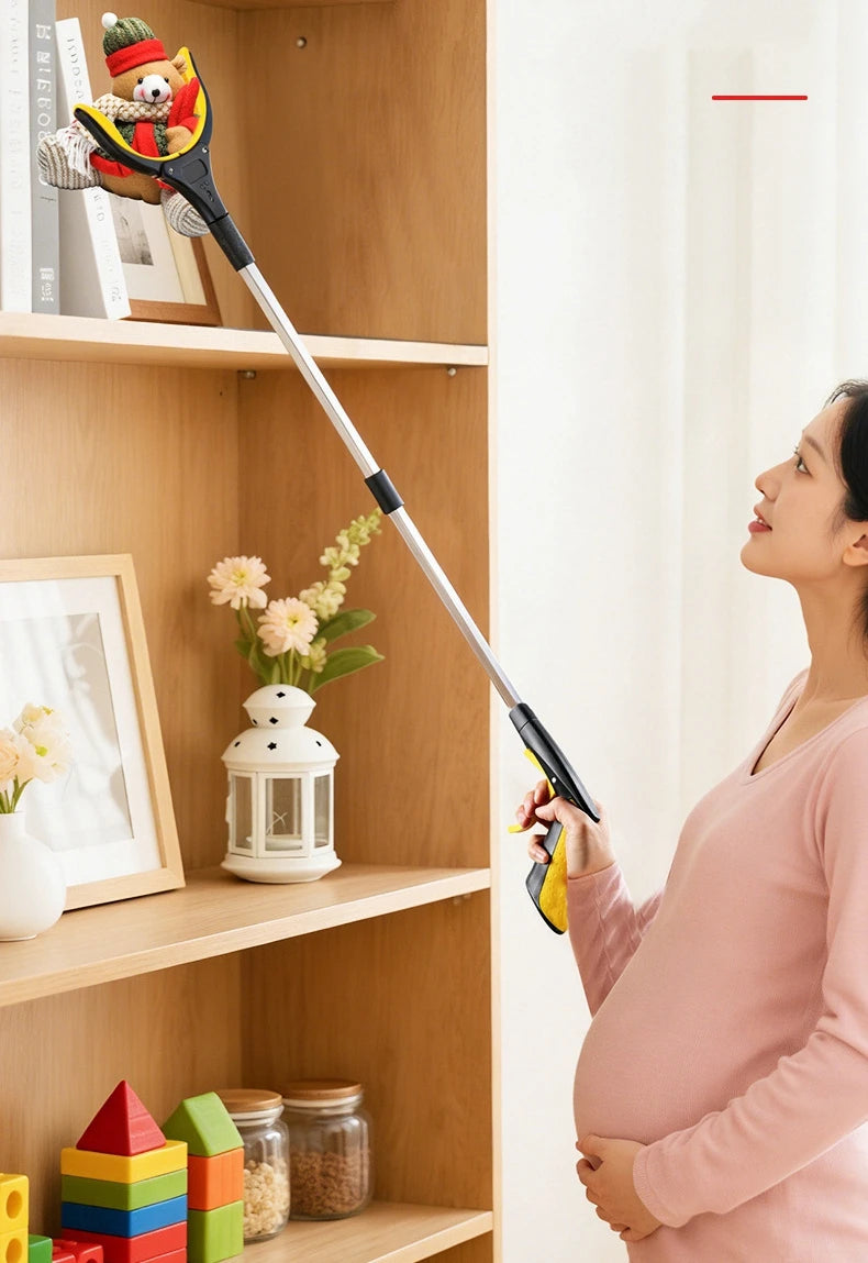 Pince de préhension télescopique 82 cm à tête rotative 360°