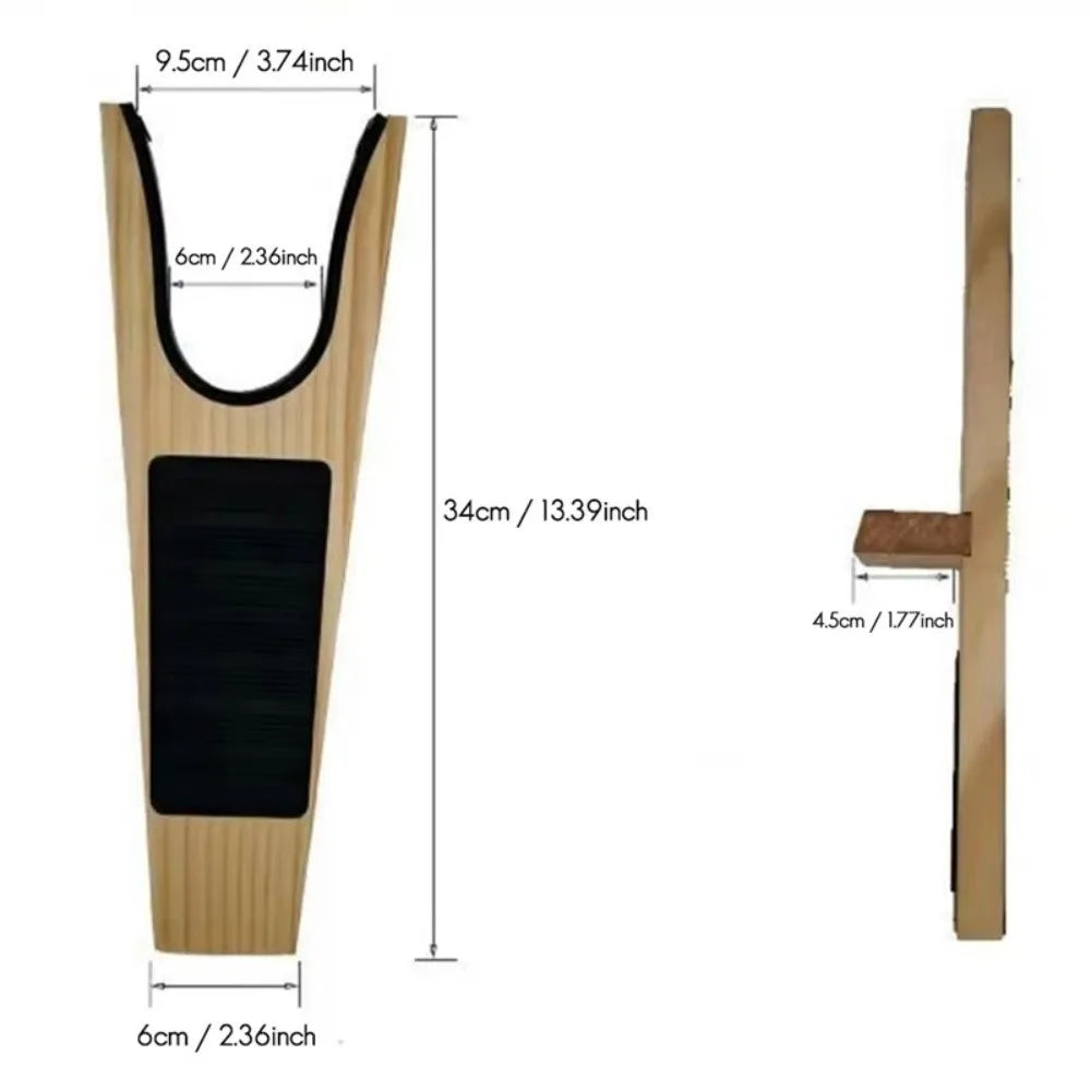 Tire-botte en bois – Retirer ses chaussures sans se baisser