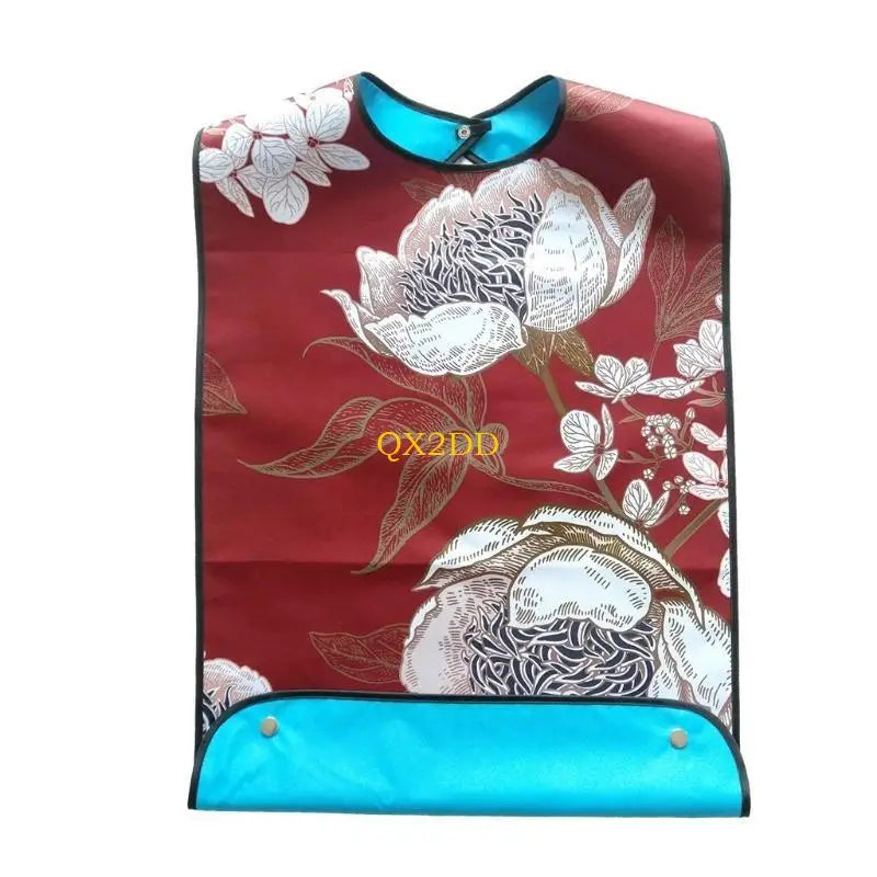 Bavoir / protège-vêtement adulte lavable et imperméable (repas)
