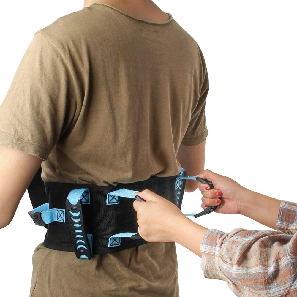 Ceinture de transfert et de marche à 7 poignées