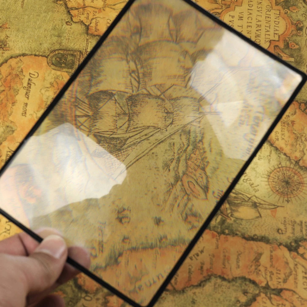 Loupe de lecture pleine page – Feuille Fresnel souple