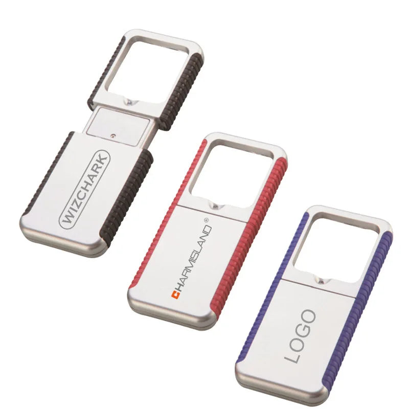 Loupe éclairante LED de poche – Lecture seniors