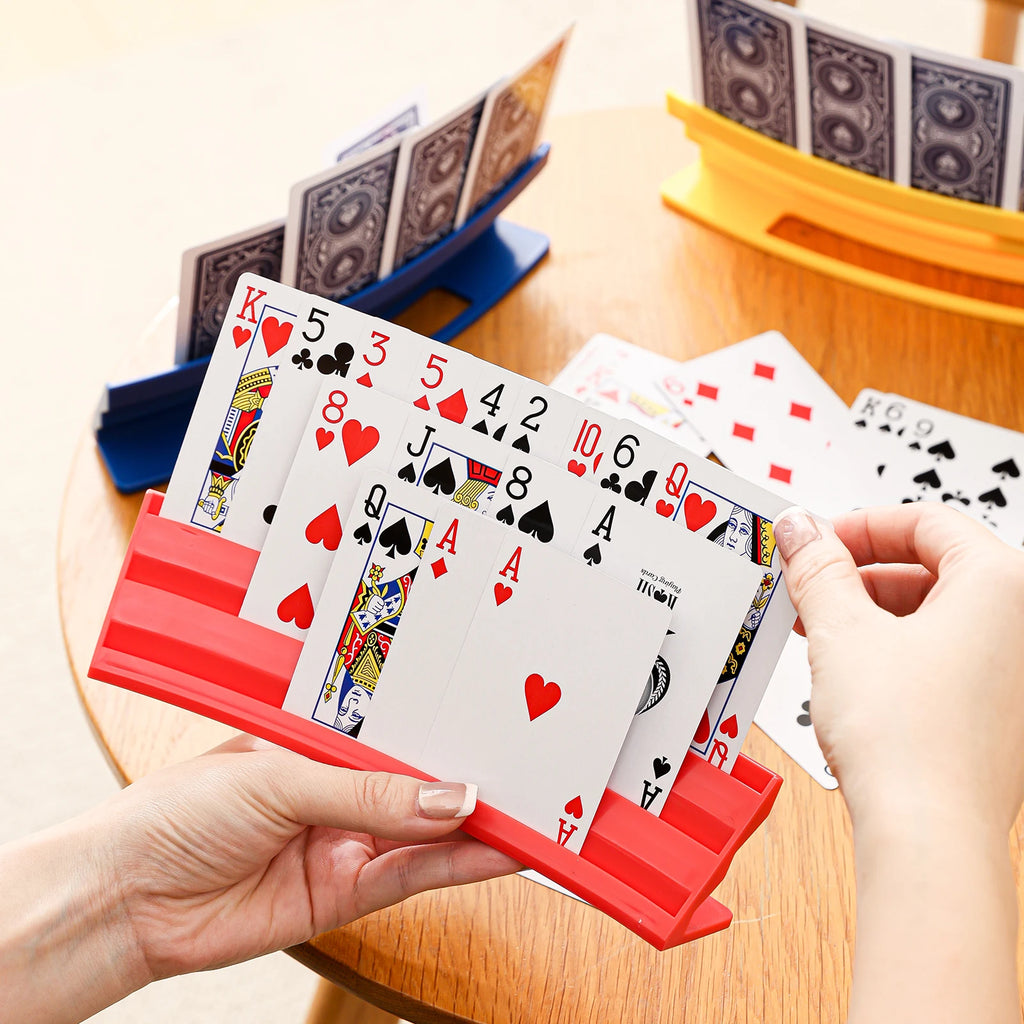 Support de cartes à jouer – Prise facile (arthrose, mains fragiles)