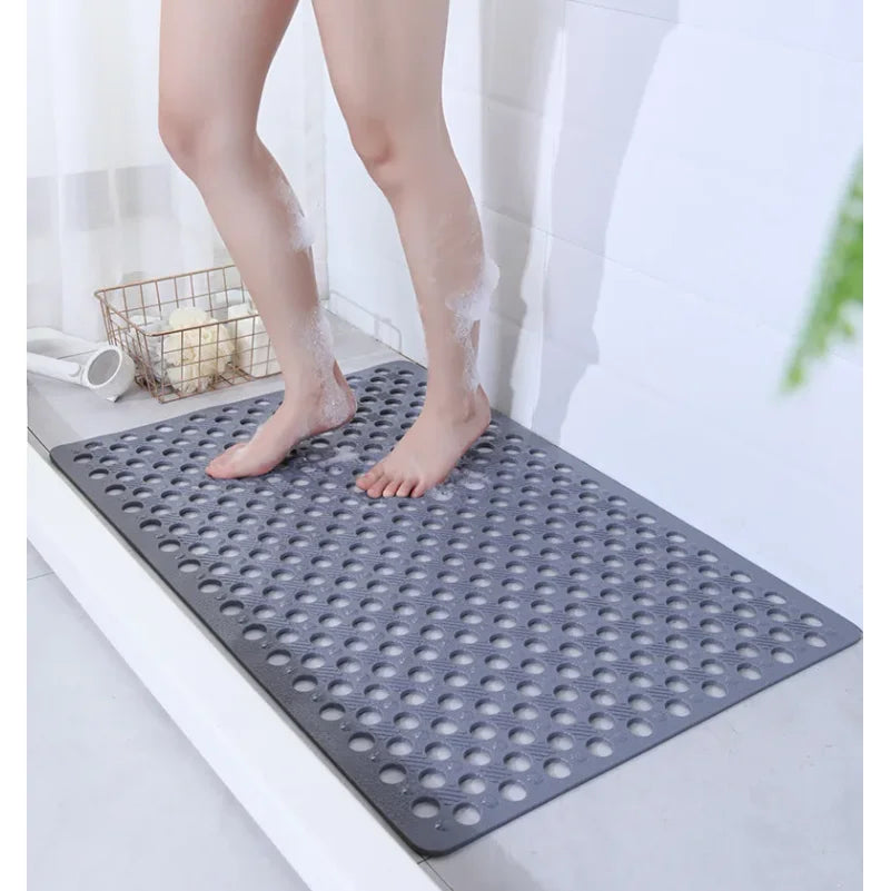 Tapis de douche antidérapant à ventouses
