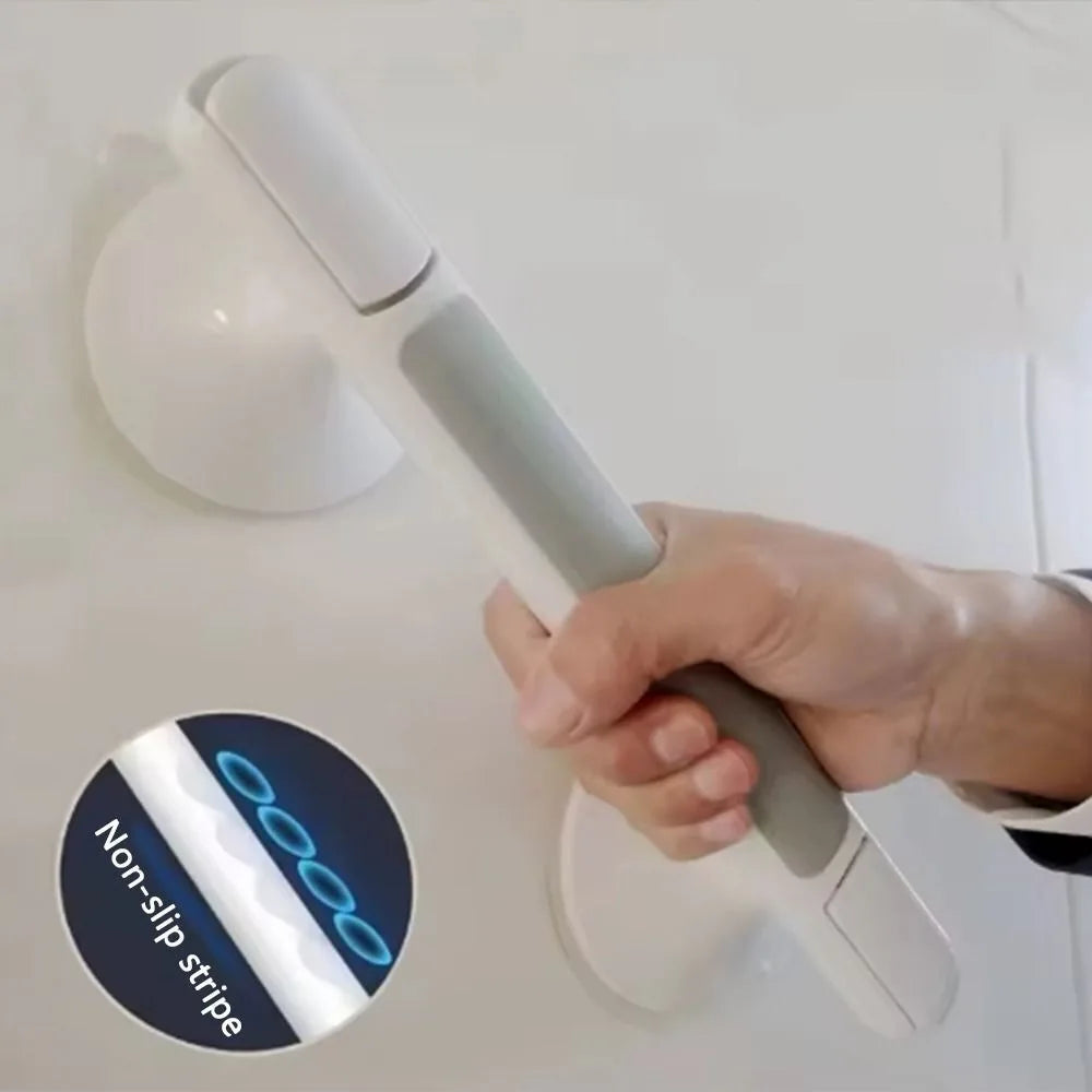Barre d'appui à ventouse – Sans perçage, salle de bain