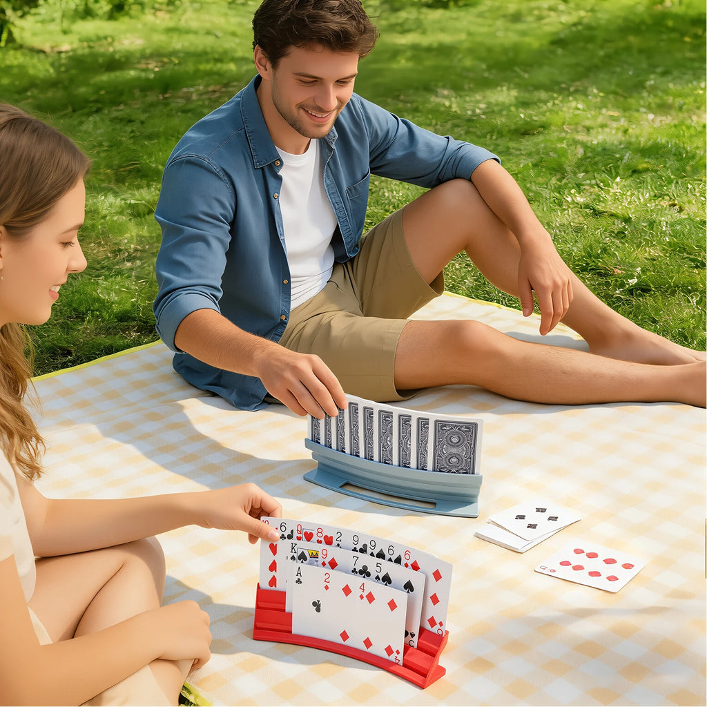 Support de cartes à jouer – Prise facile (arthrose, mains fragiles)