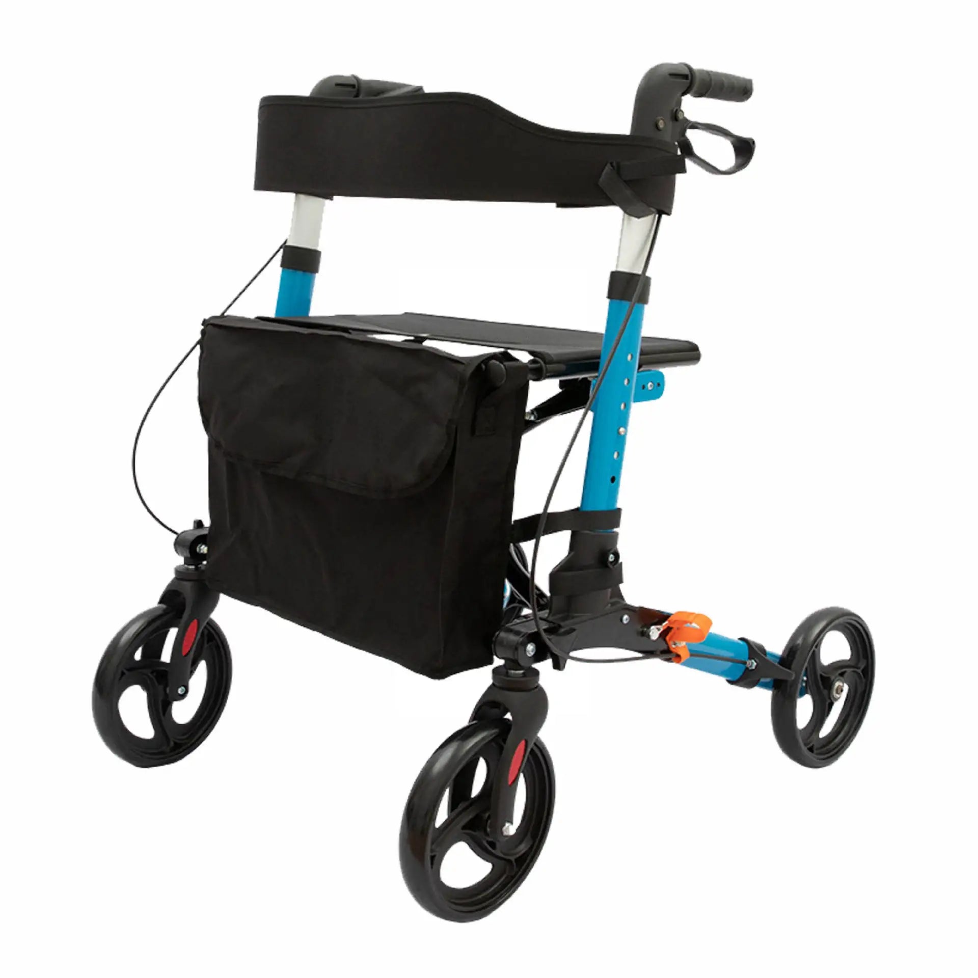 Déambulateur rollator pliant en aluminium (120 kg)