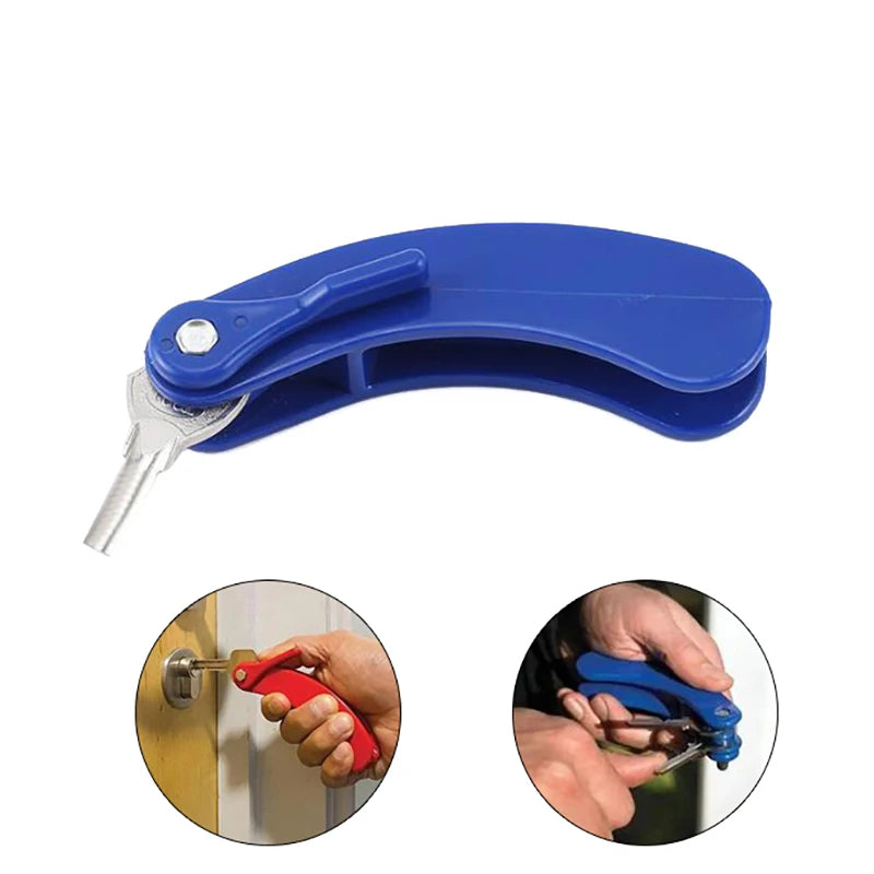 Tourne-clé à poignée ergonomique – Ouverture facile (arthrose)