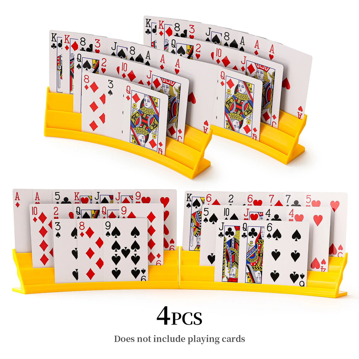 Support de cartes à jouer – Prise facile (arthrose, mains fragiles)