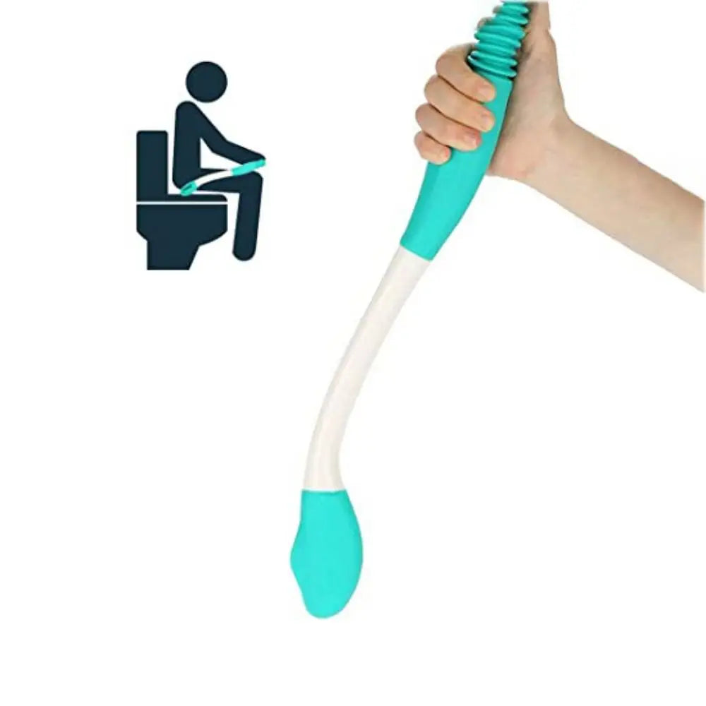Aide-toilette à manche long – Essuyage sans se baisser