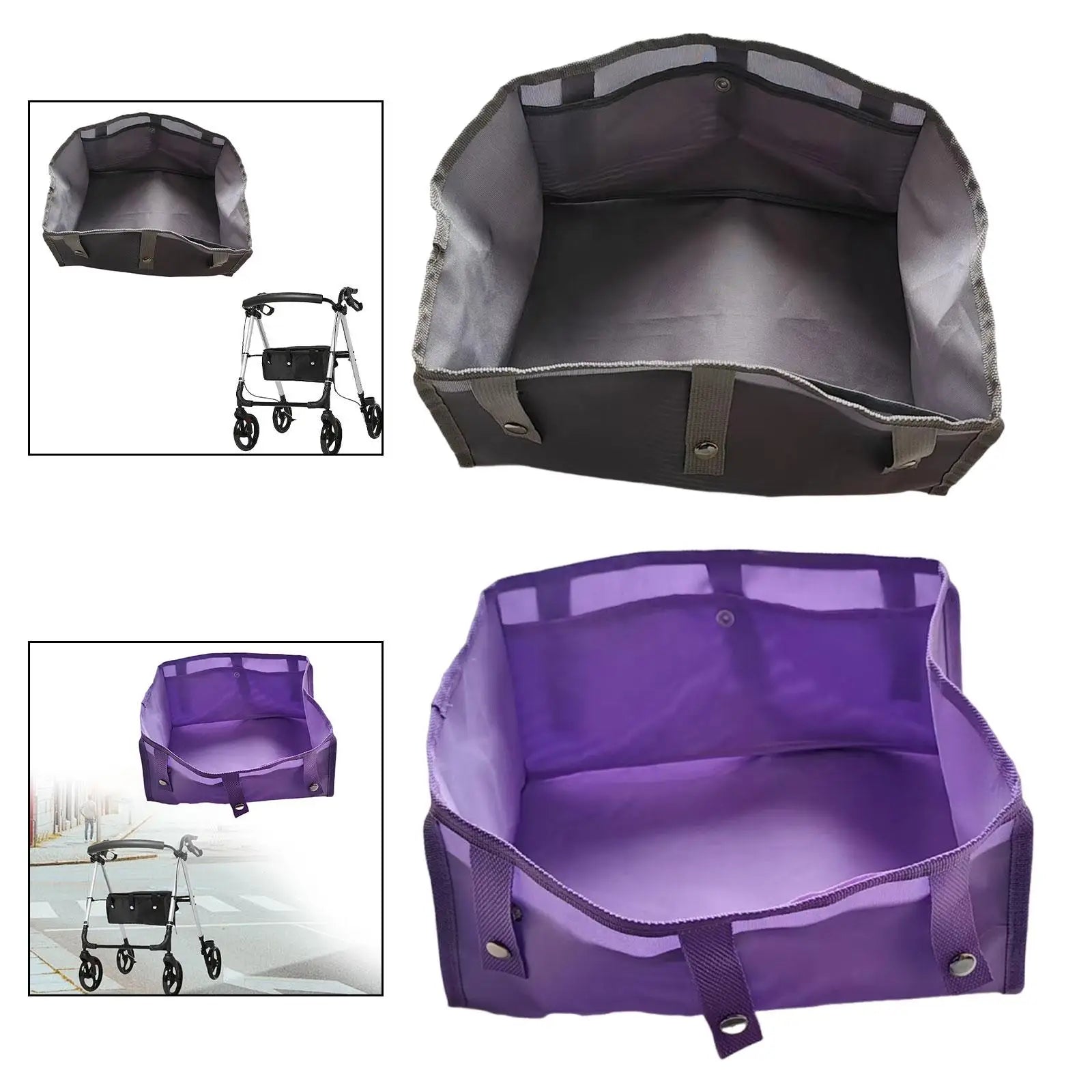 Sac de rangement pour déambulateur – Sous-siège
