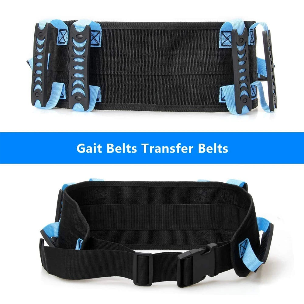 Ceinture de transfert et de marche à 7 poignées