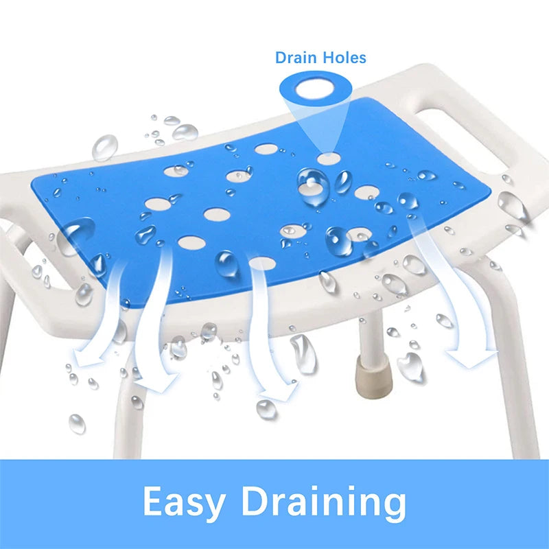 Coussin antidérapant pour siège de douche
